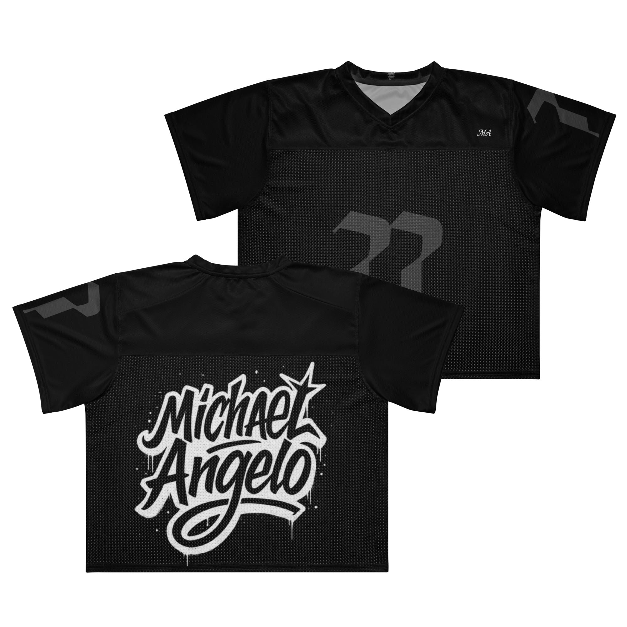 Boxy football jersey – MICHAELANGELO
