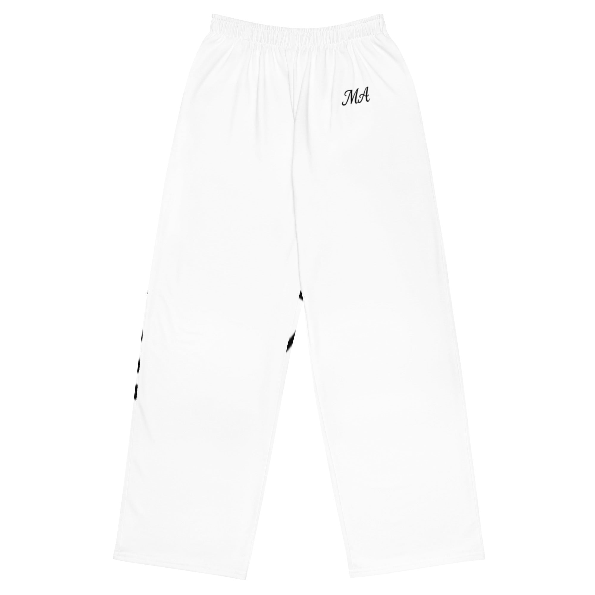 All-over print unisex wide-leg pants